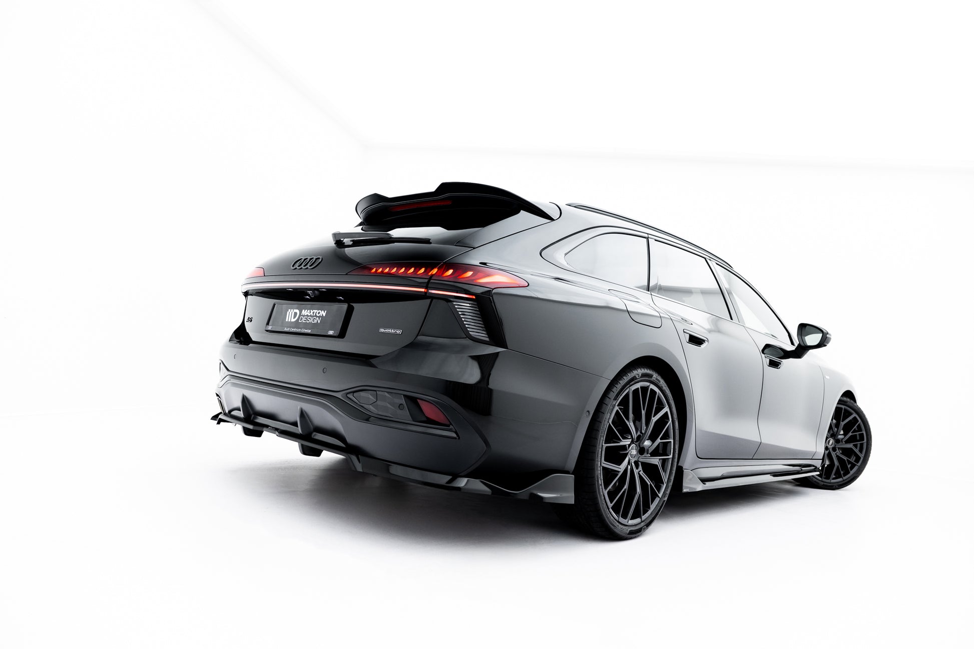 Rear Splitter (with vertical bars) V.2 Audi A6 S-Line C9