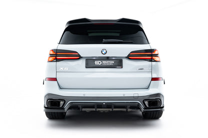 Rear Splitter (with vertical bars) V.2 BMW X5 M-Pack G05 Facelift