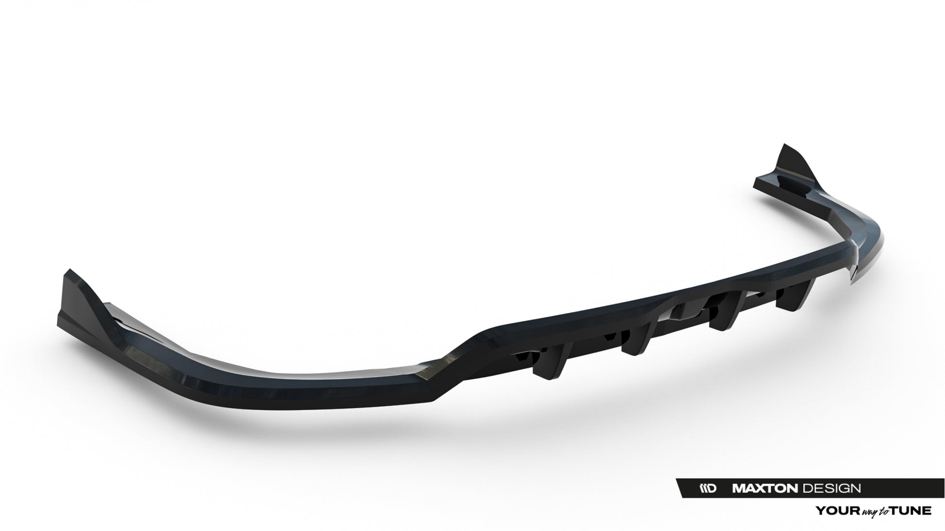 Rear Splitter (with vertical bars) V.2 BMW X5 M-Pack G05 Facelift