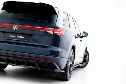 Rear Splitter (with vertical bars) Volkswagen Touareg Elegance Mk3 Facelift