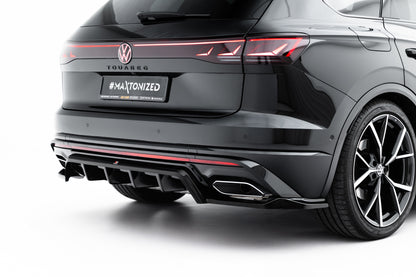 Rear Splitter (with vertical bars) Volkswagen Touareg R-Line Mk3 Facelift