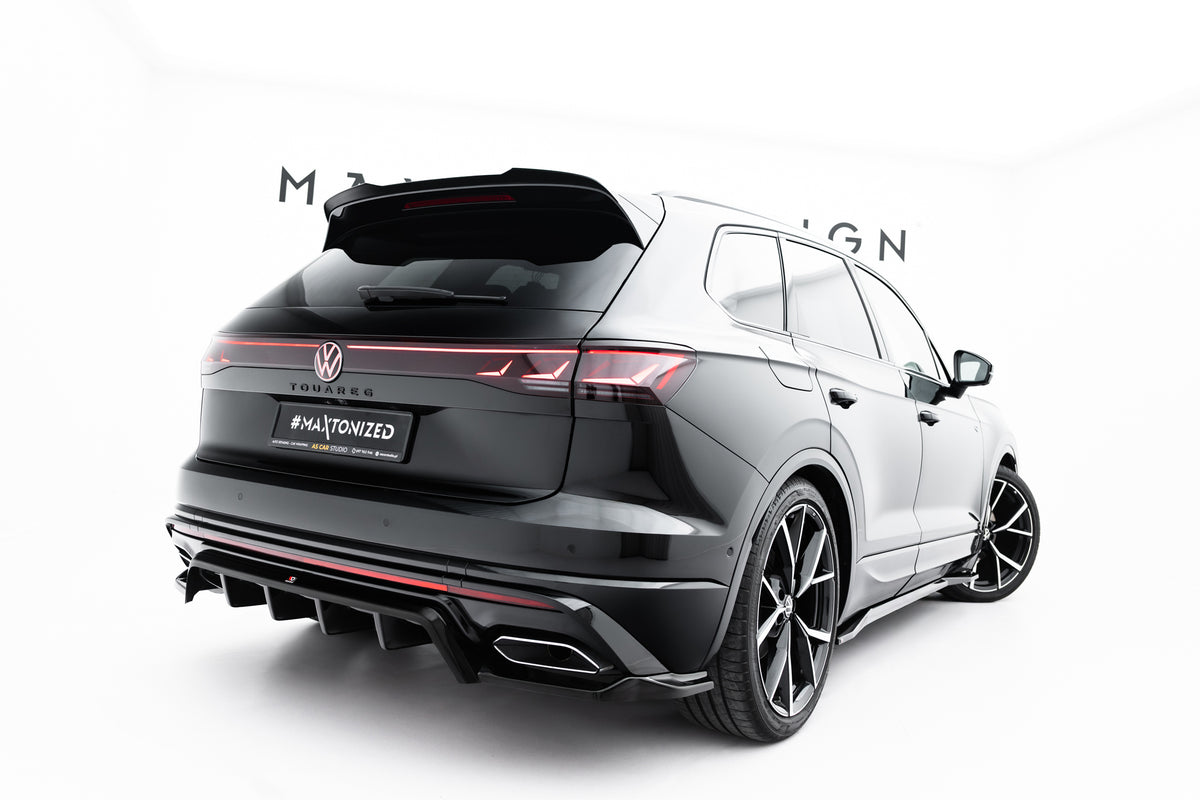 Rear Splitter (with vertical bars) Volkswagen Touareg R-Line Mk3 Facelift