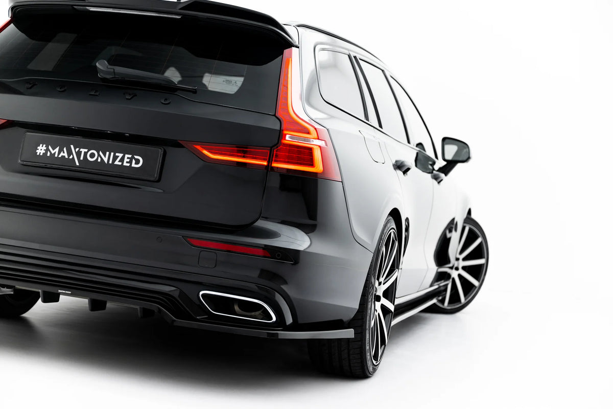 Rear Splitter (with vertical bars) Volvo S60/V60 R-Design Mk3