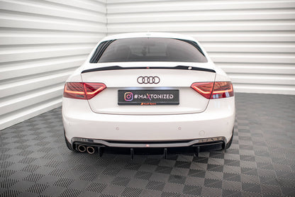 Rear Valance Audi A5 Coupe 8T Facelift (Version with dual exhausts on one side)