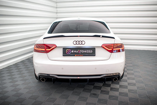 Rear Valance Audi A5 Coupe 8T Facelift (Version with single exhausts on both sides)