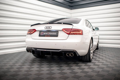 Rear Valance Audi A5 Sportback 8T Facelift (Version with dual exhausts on both sides)