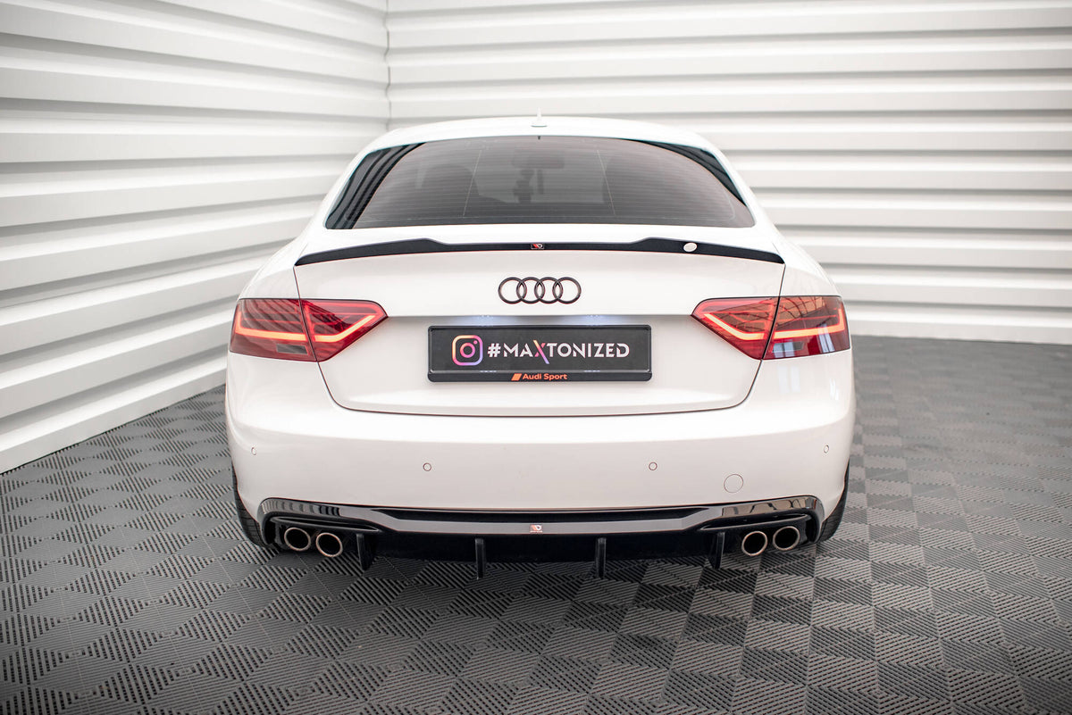 Rear Valance Audi A5 Sportback 8T Facelift (Version with dual exhausts on both sides)