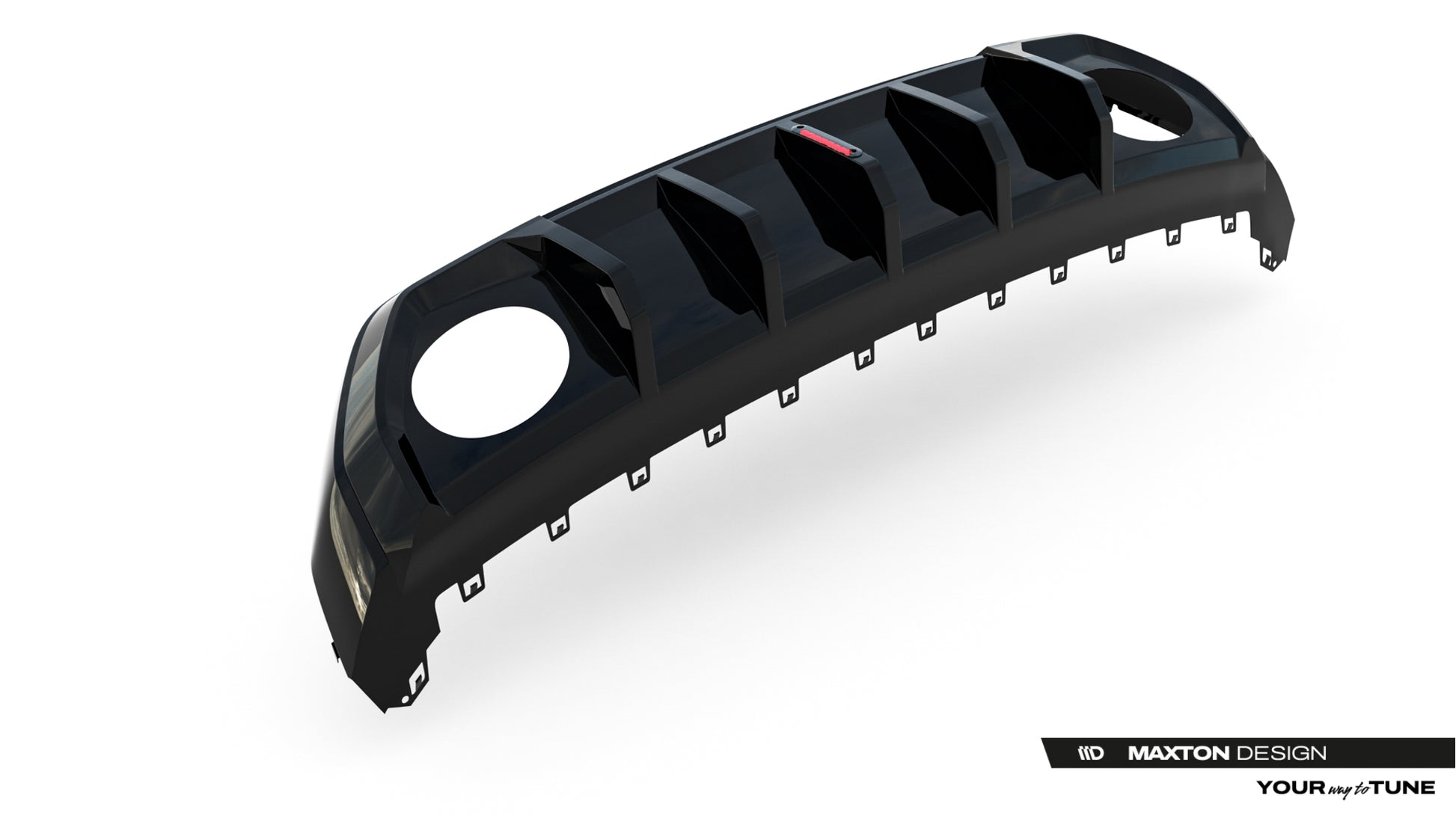 Rear Valance Audi RS3 Sportback 8Y Facelift (Version with LED light)