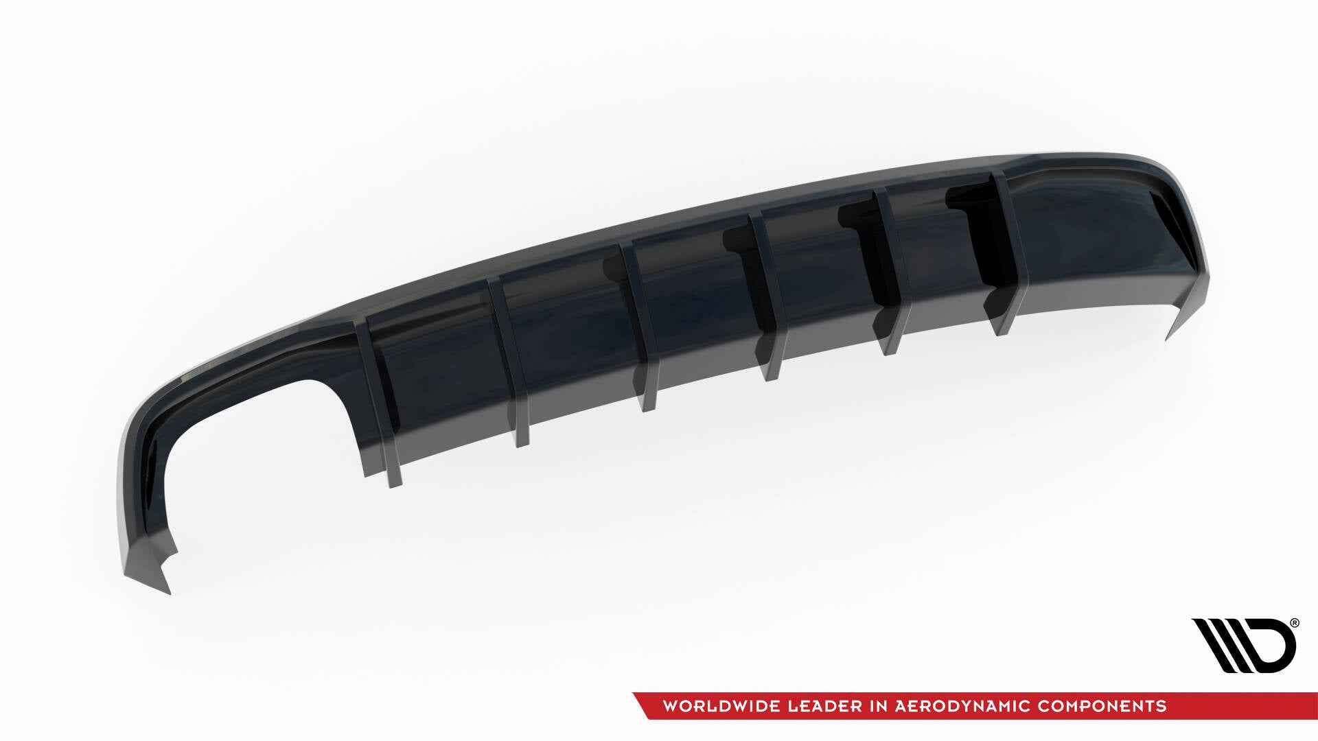 Rear Valance Audi S5 / A5 S-Line 8T Facelift (Single side dual exhaust version)