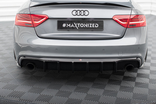 Rear Valance Audi S5 / A5 S-Line 8T Facelift (Version with single exhausts on both sides)
