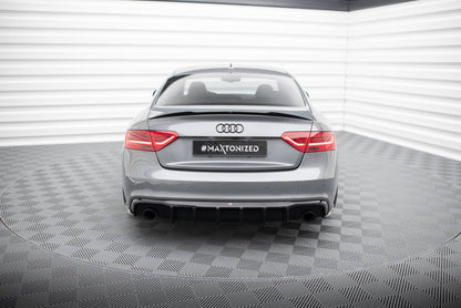 Rear Valance Audi S5 / A5 S-Line 8T Facelift (Version with single exhausts on both sides)