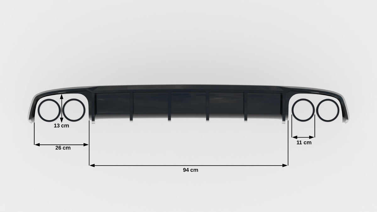 Rear Valance Audi S7 C7