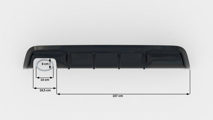 Rear Valance BMW 1 M-Pack E82