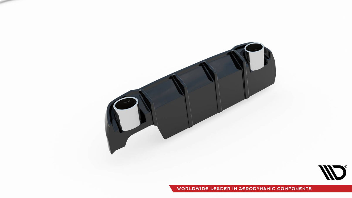 Rear Valance + Exhaust Ends Imitation Peugeot 308 SW Mk2