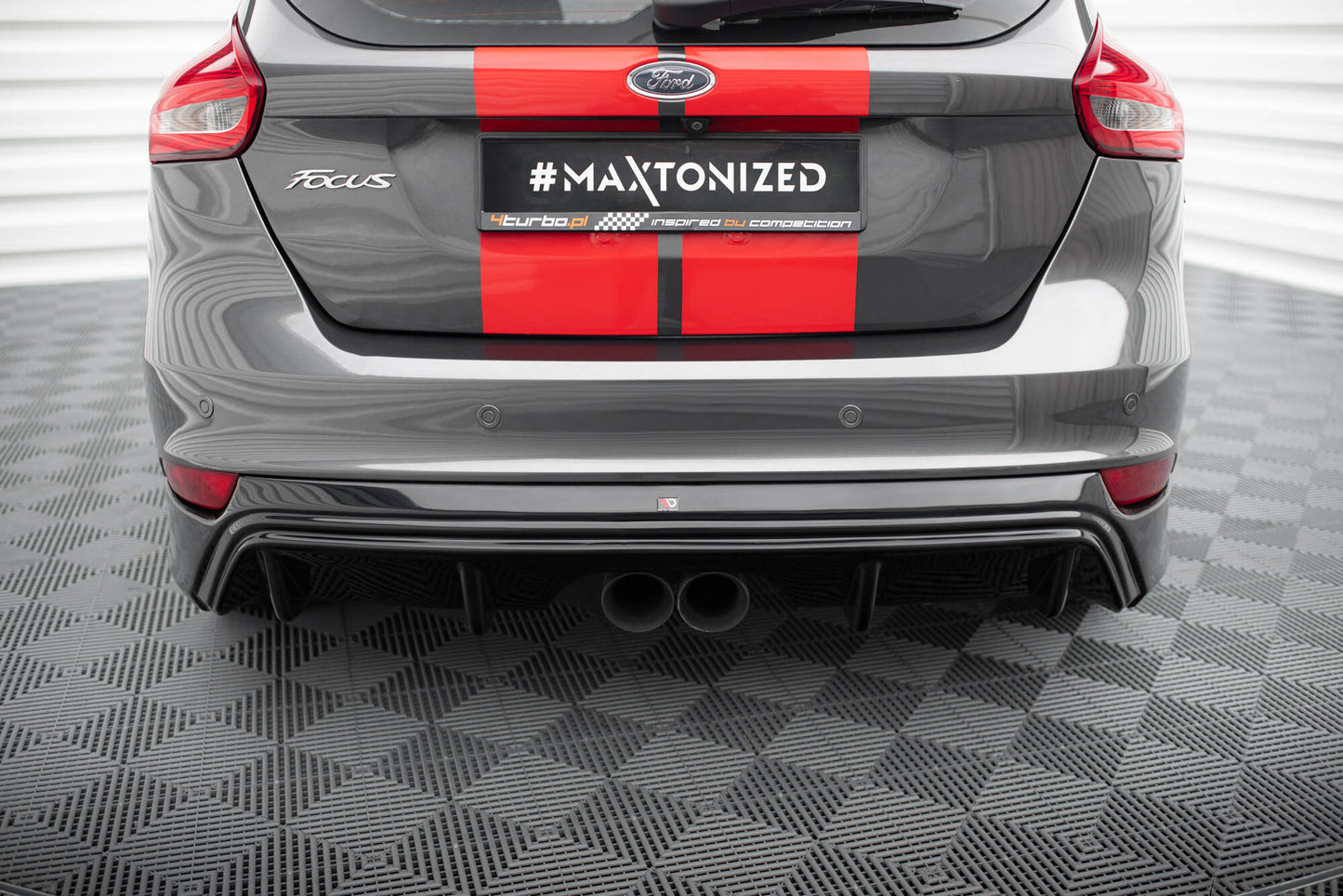 Rear Valance Ford Focus ST Mk3 Facelift (RS-Look)