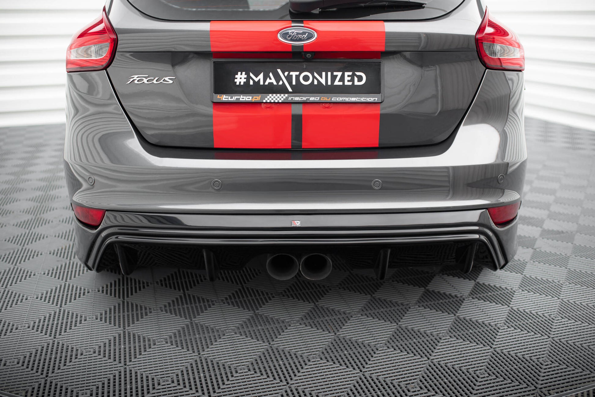 Rear Valance Ford Focus ST Mk3 Facelift (RS-Look)