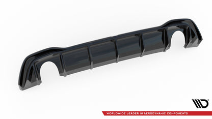 Rear Valance (GTI LOOK) with Exhaust Volkswagen Golf Hatchback Mk8 / Mk8 Facelift