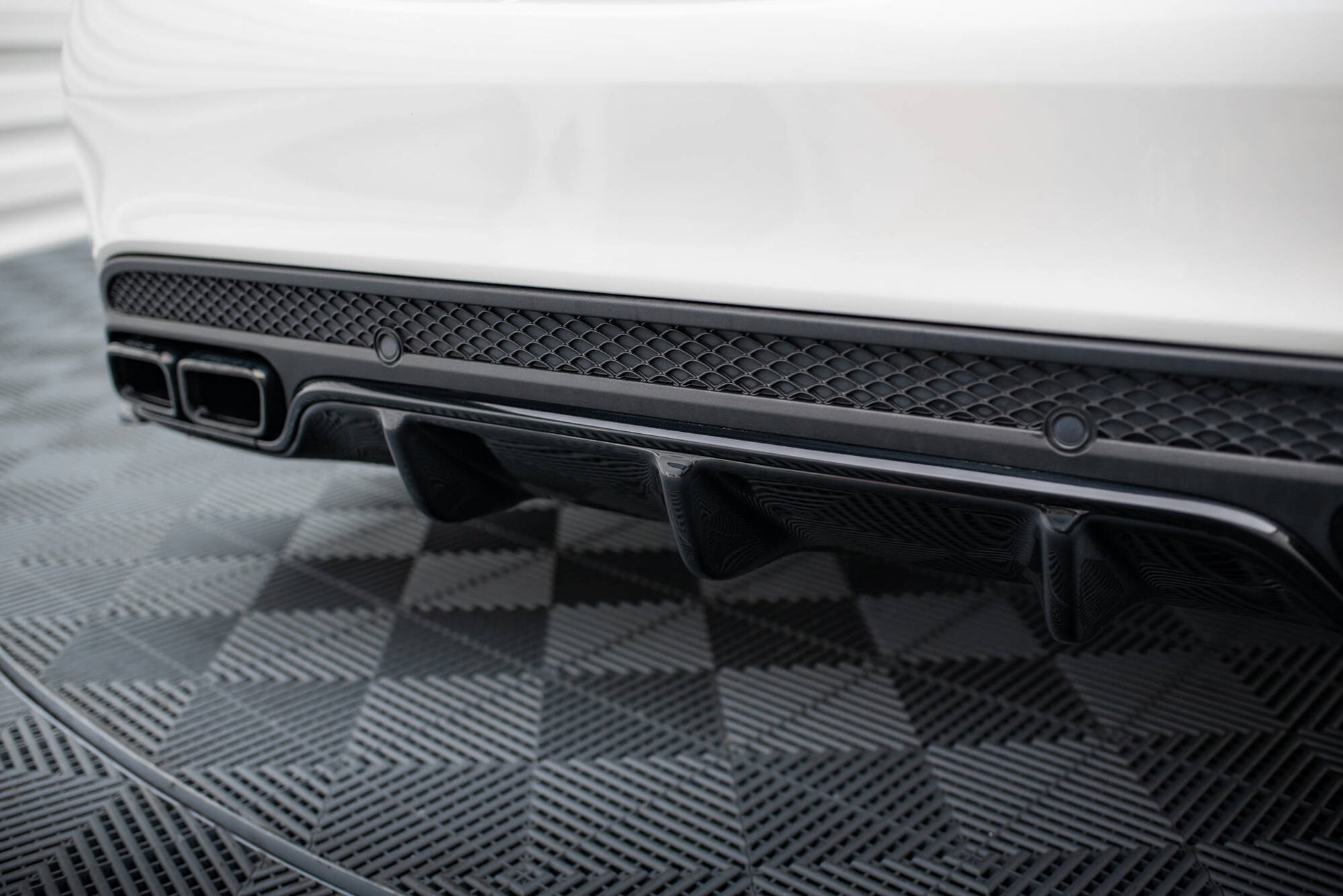 Rear Valance Mercedes C-Class Sedan / Estate W205 / S205 63AMG