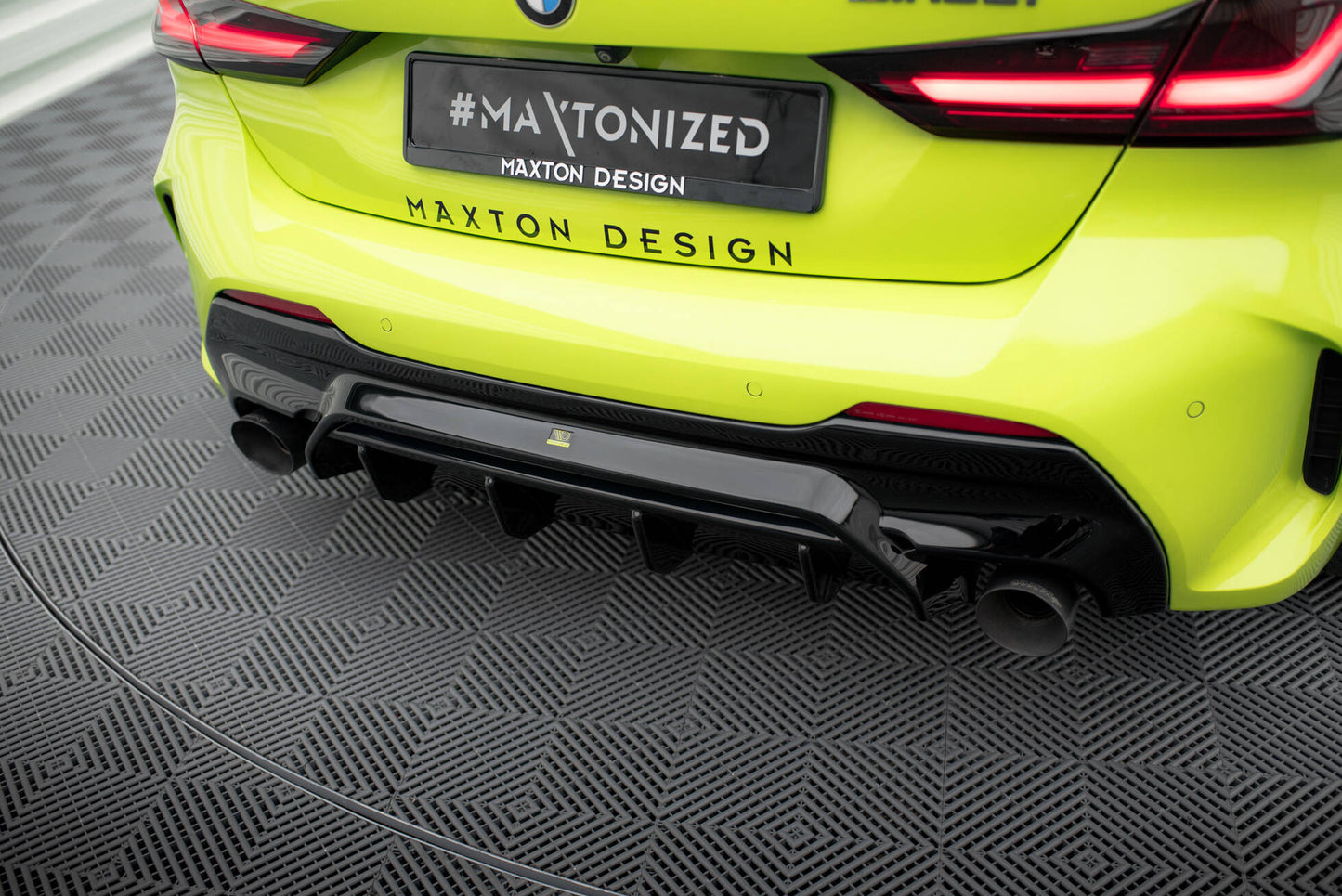 Rear Valance V.1 for BMW 1 M-Pack/ M135i / 128ti F40