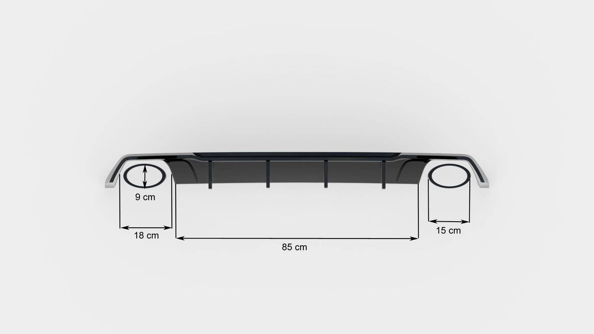 Rear Valance V.2 Seat Leon Cupra ST Mk3 FL