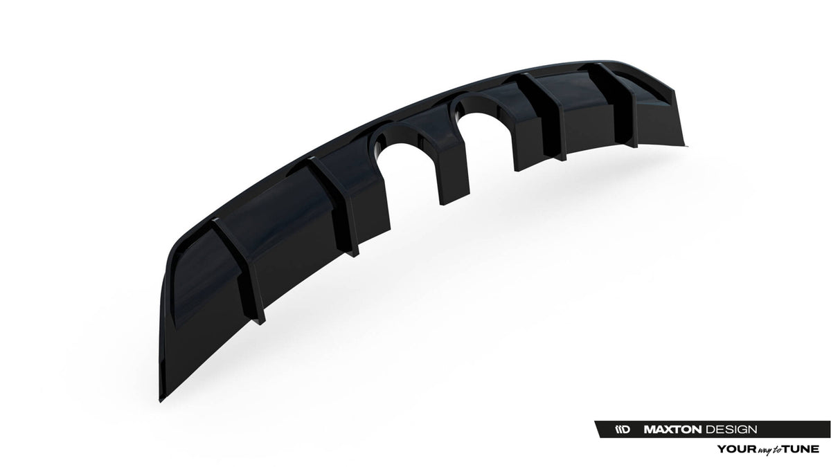 Rear Valance V.2 Volkswagen Scirocco Mk3 (R32 Exhaust)
