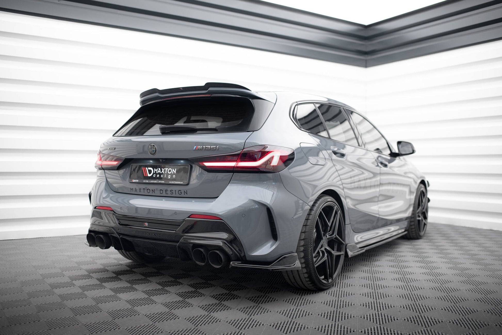 Rear Valance V.2 for BMW 1 M-Pack/ M135i / 128ti F40
