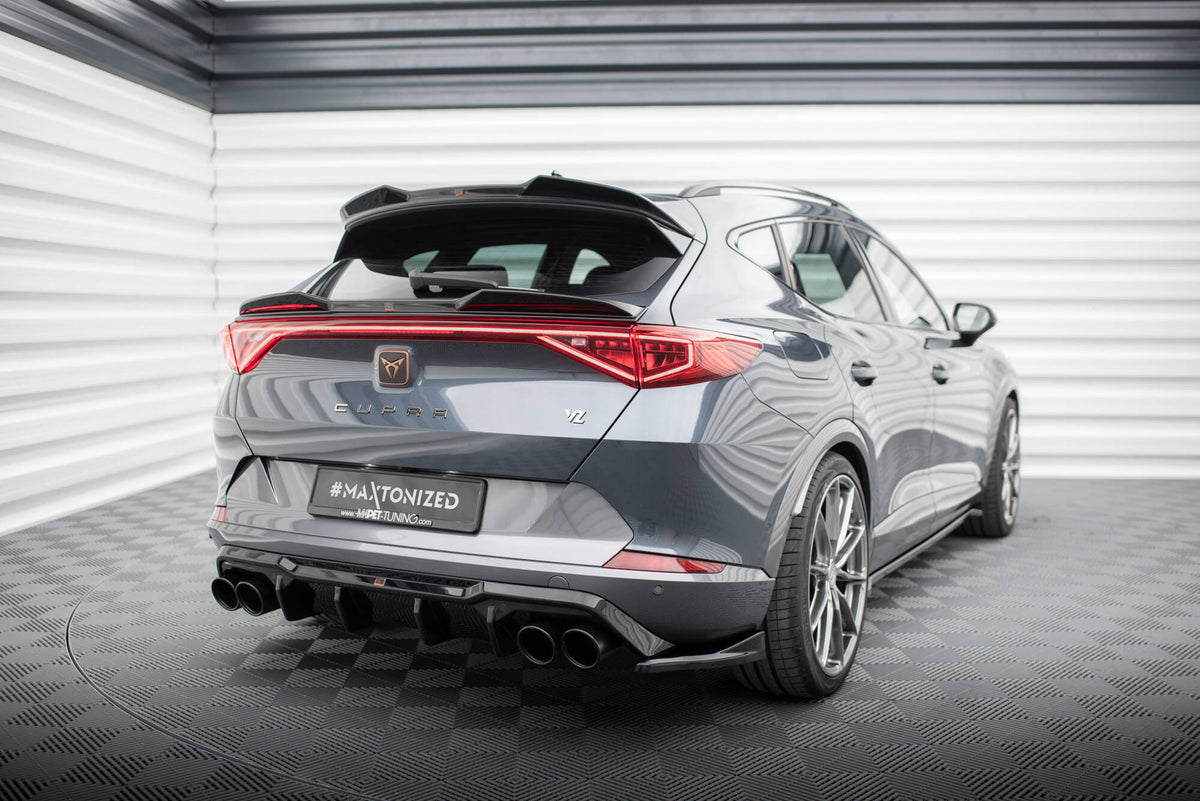Rear Valance V.3 + Exhaust Ends Imitation Cupra Formentor Mk1 Facelift