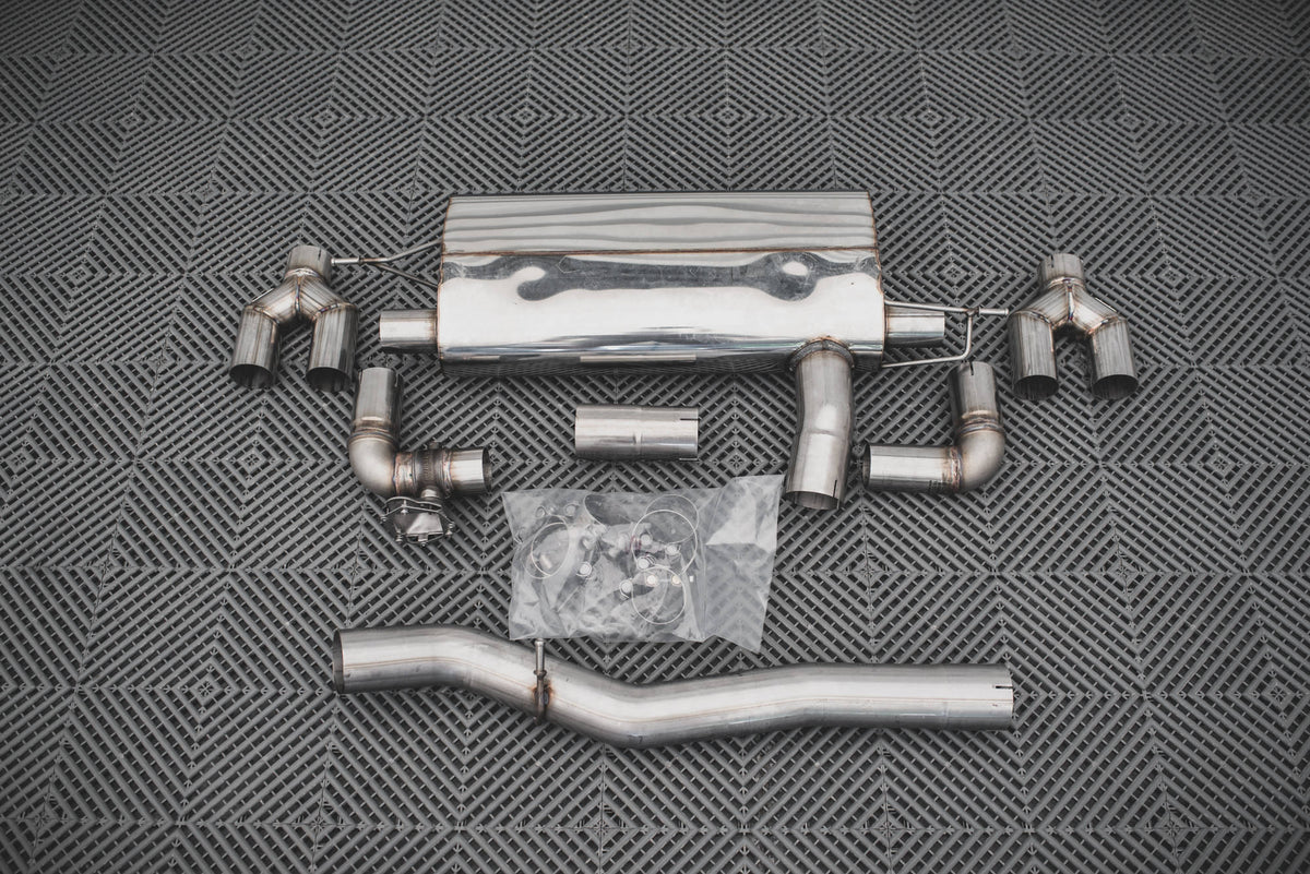 Rear Valance V.3 + Milltek Sport Exhaust BMW M135i F40