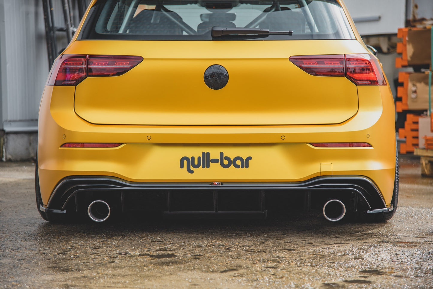 Rear Valance Volkswagen Golf Hatchback Mk8 / Mk8 Facelift (GTI Look)