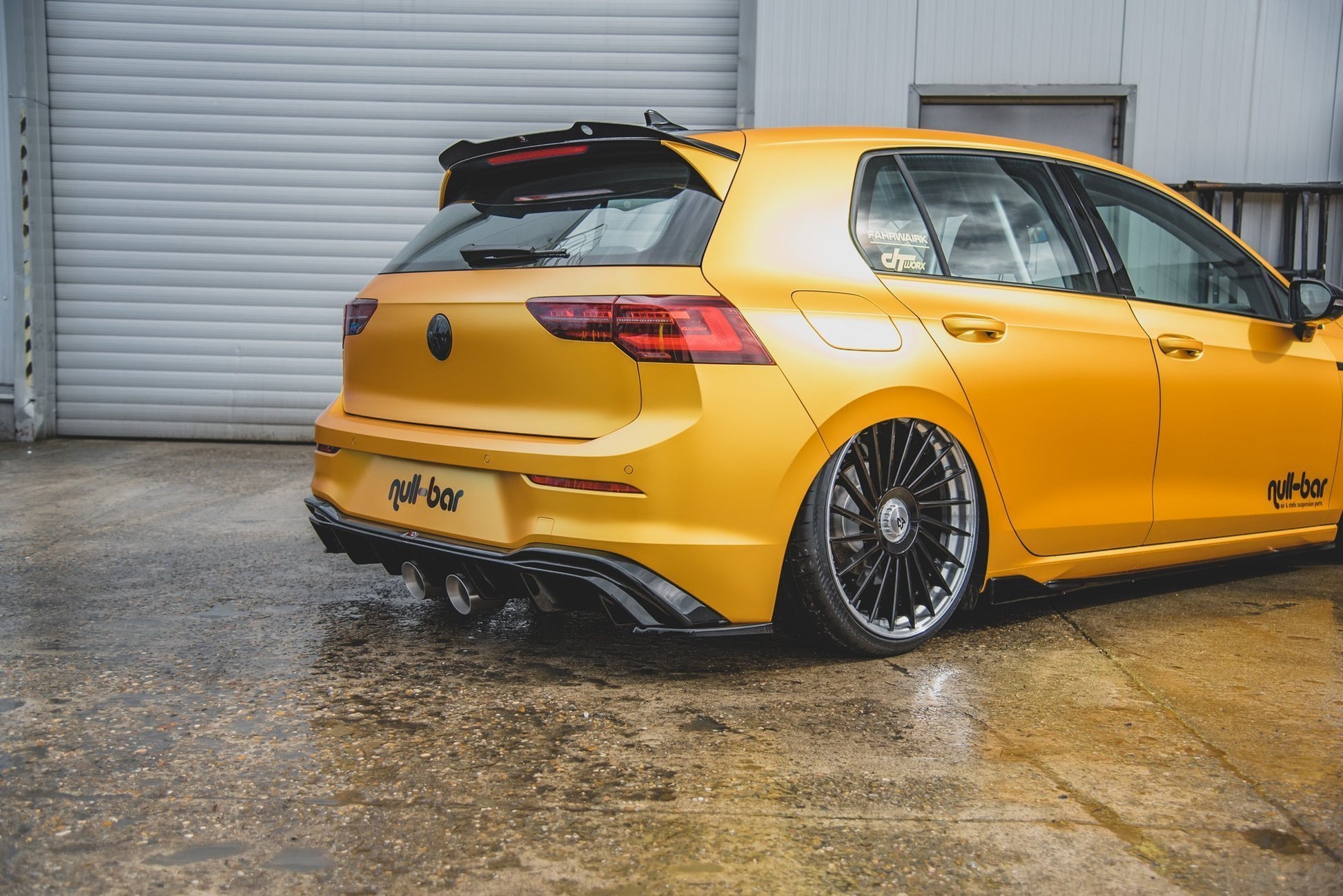 Rear Valance Volkswagen Golf Hatchback Mk8 / Mk8 Facelift (R32 Look)