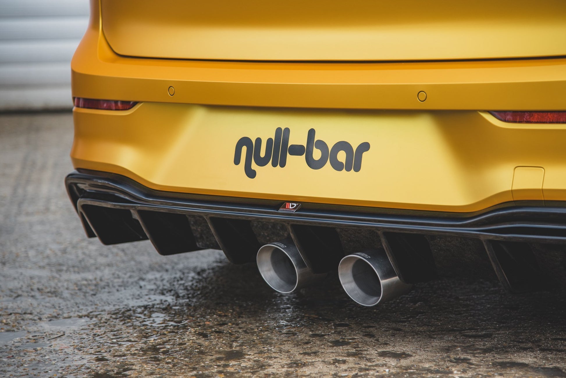 Rear Valance Volkswagen Golf Hatchback Mk8 / Mk8 Facelift (R32 Look)
