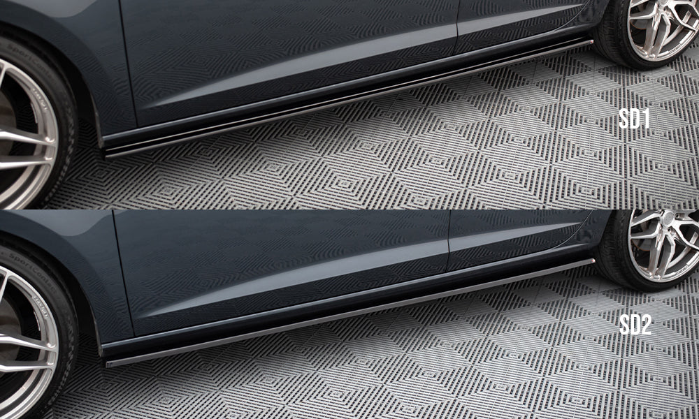 SIDE SKIRTS DIFFUSERS v.1 Seat Leon Mk3 Cupra/ FR Facelift