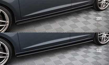 SIDE SKIRTS DIFFUSERS v.1 Seat Leon Mk3 Cupra/ FR Facelift