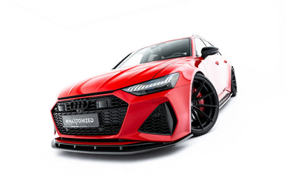 Set of Prepreg Carbon Fiber Splitters Audi RS6 C8 / C8 Facelift