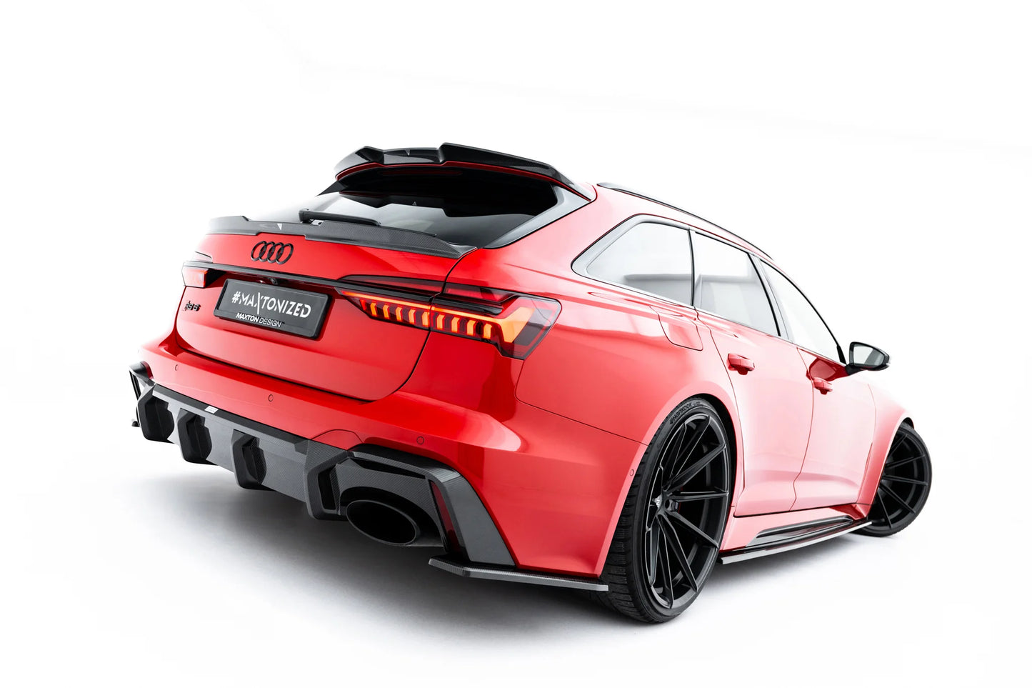 Set of Prepreg Carbon Fiber Splitters Audi RS6 C8 / C8 Facelift