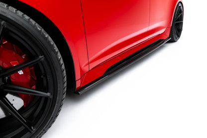 Set of Prepreg Carbon Fiber Splitters Audi RS6 C8 / C8 Facelift