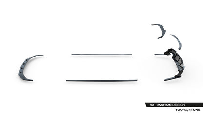 Set of Prepreg Carbon Fiber Splitters Audi RS6 C8 / C8 Facelift