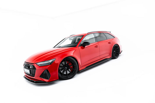 Set of Prepreg Carbon Fiber Splitters Audi RS6 C8 / C8 Facelift