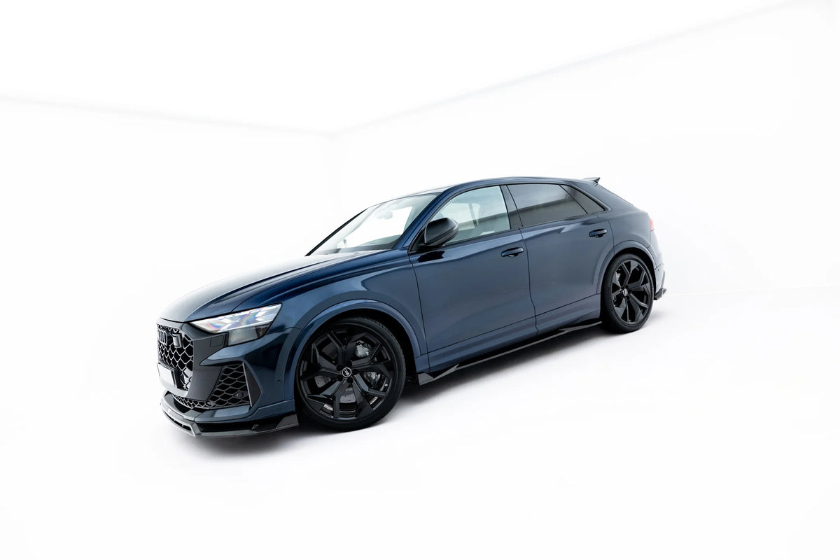 Set of Prepreg Carbon Fiber Splitters Audi RSQ8 Mk1 Facelift