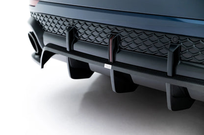 Set of Prepreg Carbon Fiber Splitters Audi RSQ8 Mk1 Facelift