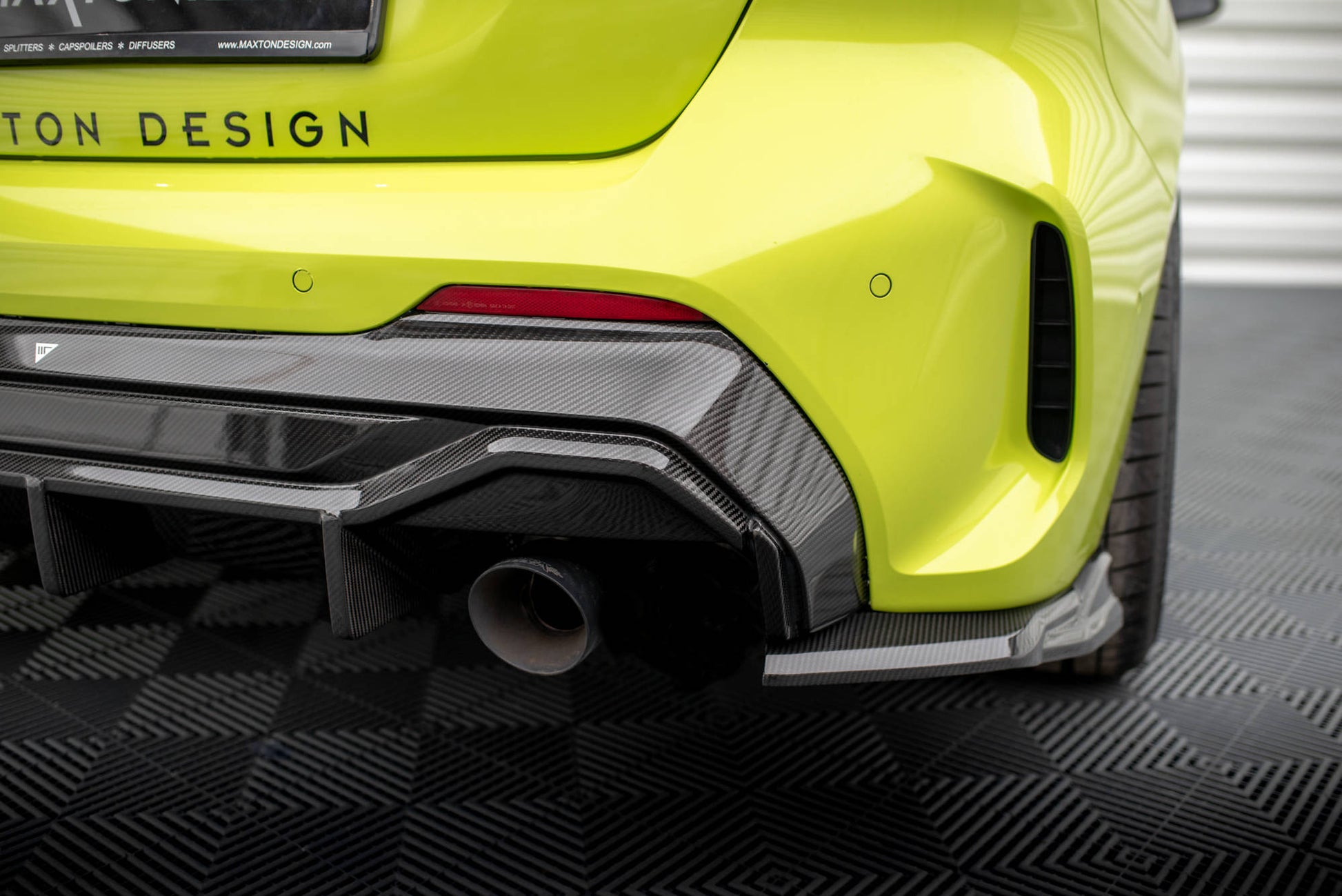 Set of Prepreg Carbon Fiber Splitters BMW 1 F40 M-Pack / M135i
