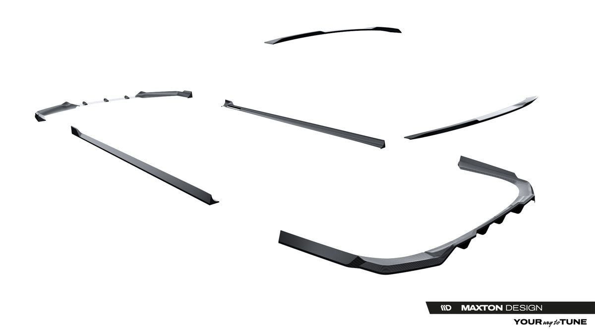 Set of Prepreg Carbon Fiber Splitters BMW 7 / i7 M-Pack G70