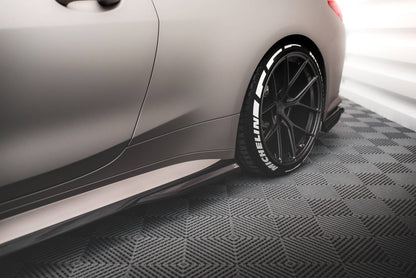 Set of Prepreg Carbon Fiber Splitters BMW M4 Coupe G82 / G82 Facelift
