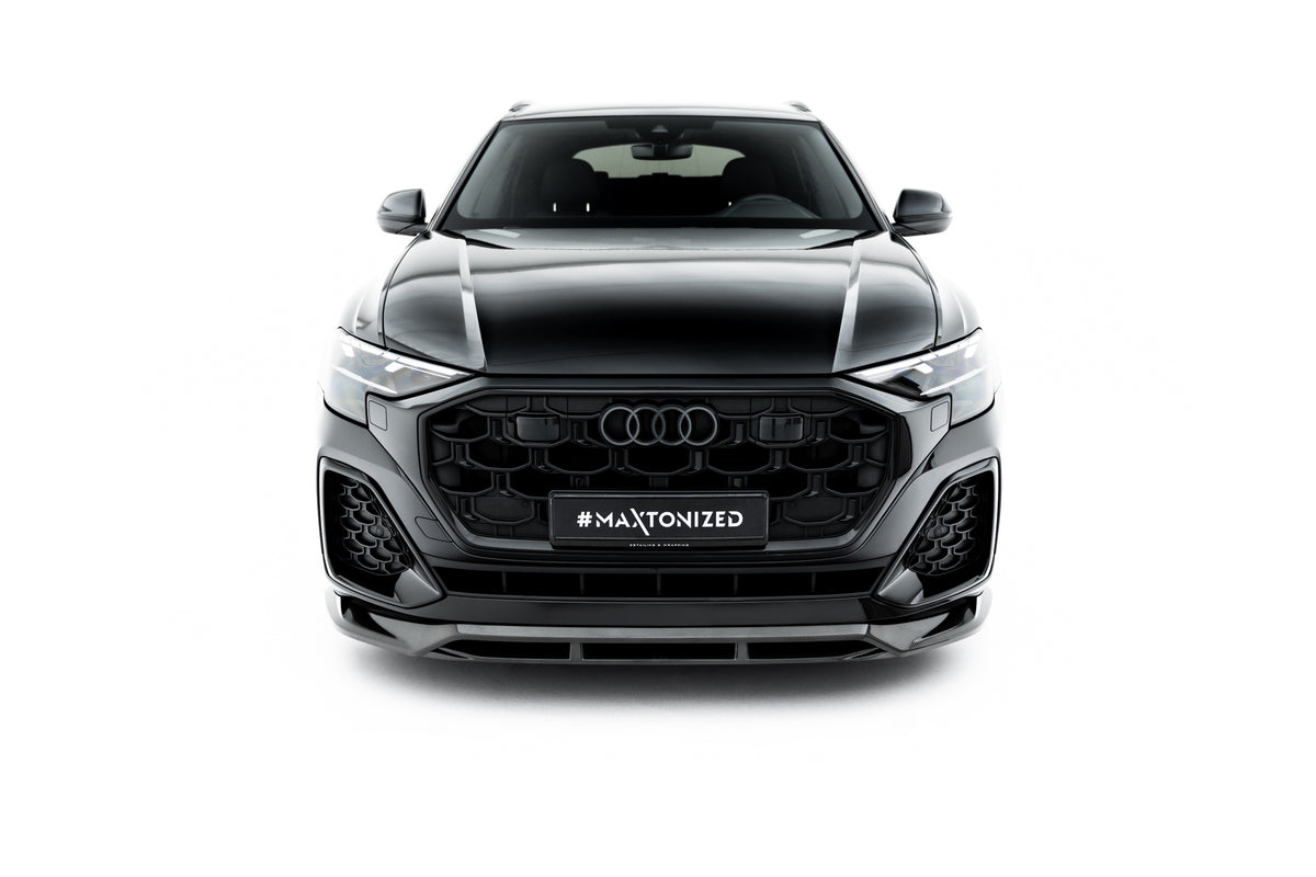 Set of Prepreg Carbon Splitters Audi Q8 S-Line Mk1 Facelift