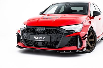 Set of Prepreg Carbon Splitters Audi RS3 Sedan 8Y Facelift