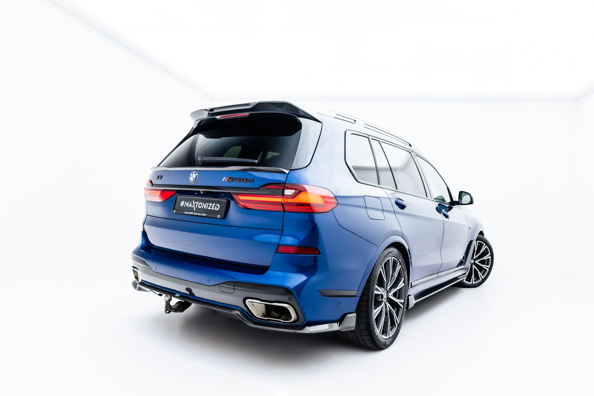 Set of Prepreg Carbon Splitters BMW X7 M-Pack G07