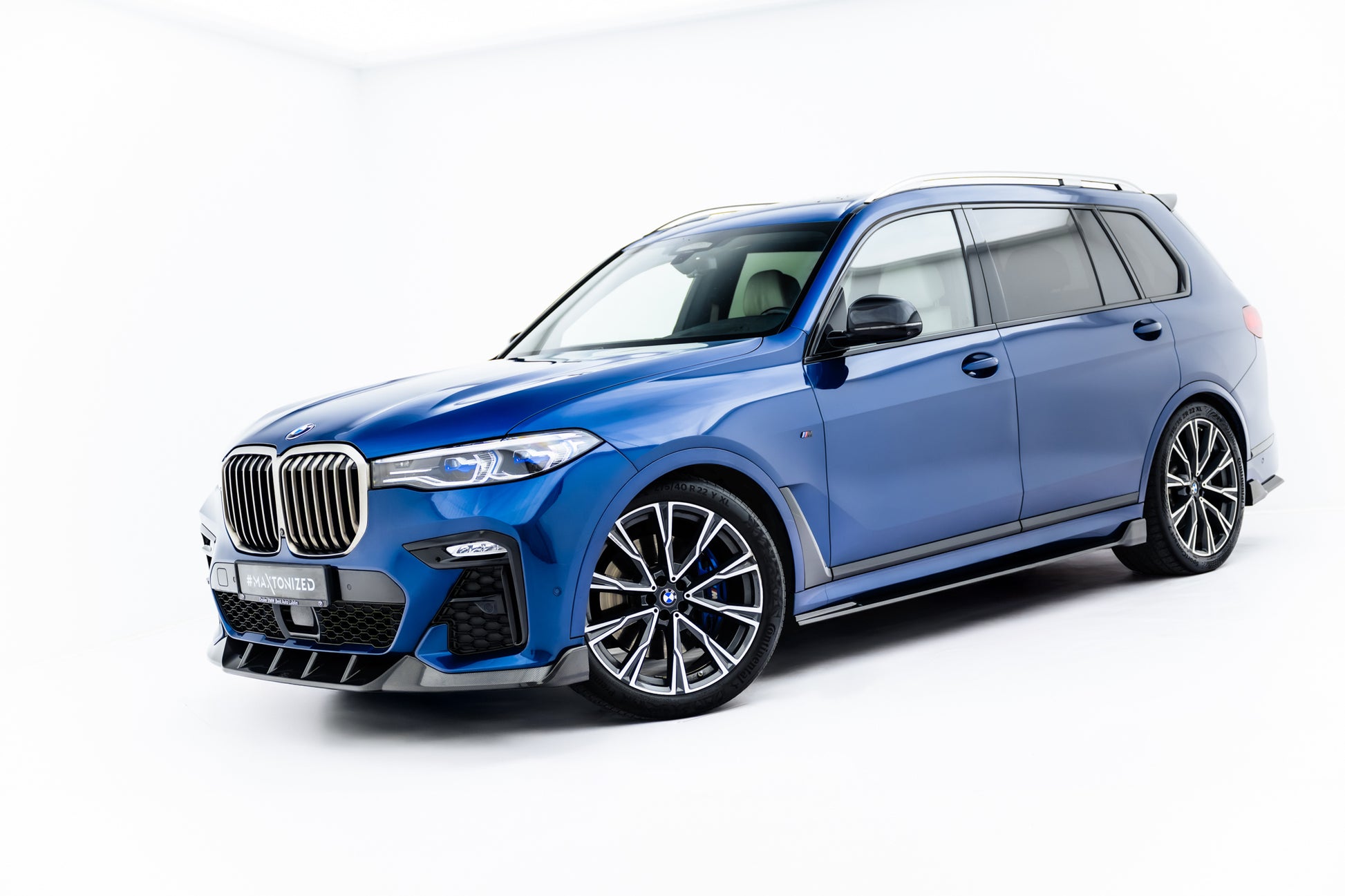 Set of Prepreg Carbon Splitters BMW X7 M-Pack G07