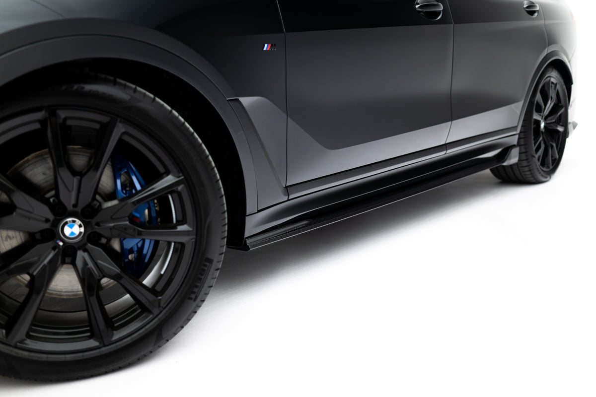Set of Prepreg Carbon Splitters V.2 BMW X7 M-Pack G07 Facelift