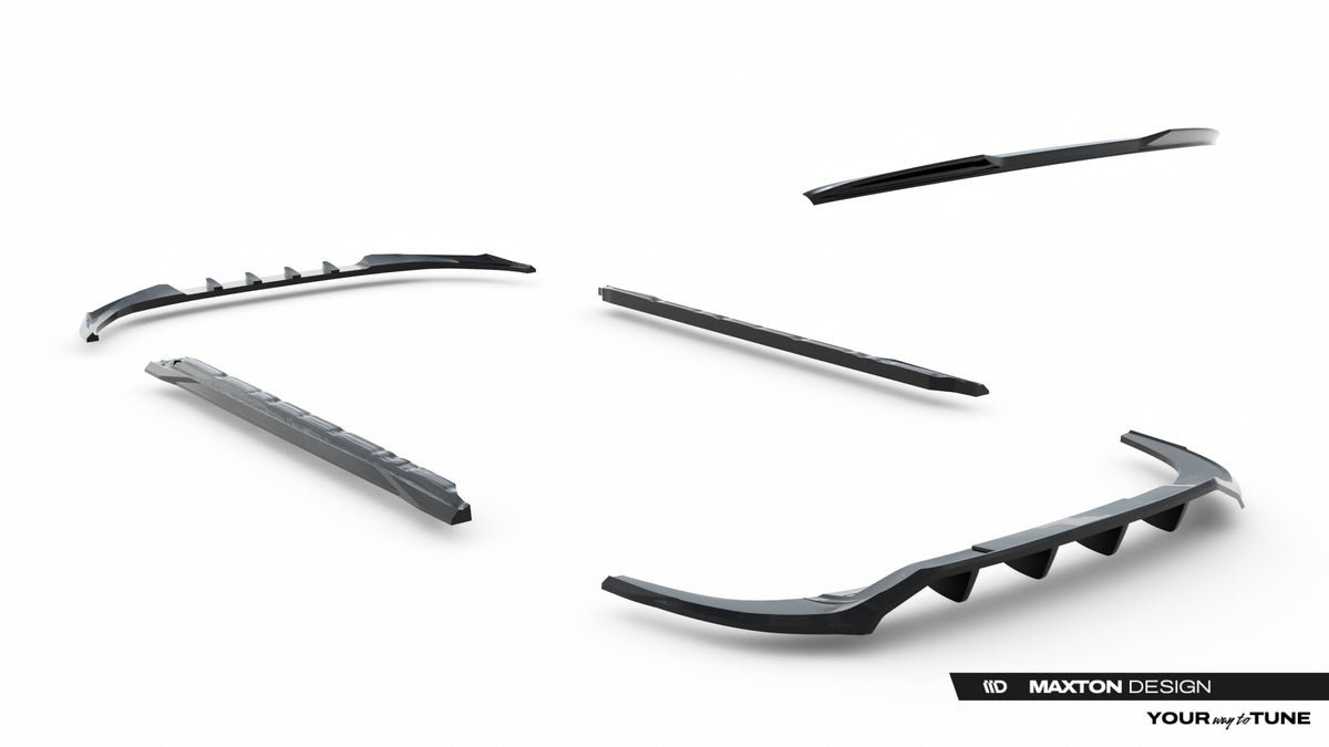Set of Splitters Audi A3 Sedan 8Y Facelift