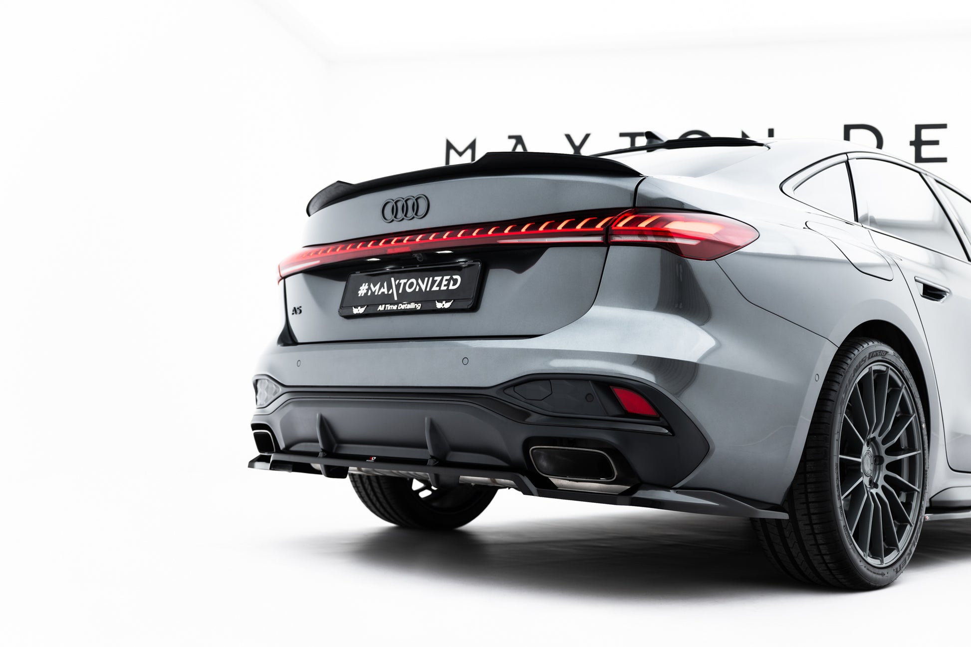 Set of Splitters Audi A5 S-Line Sedan B10